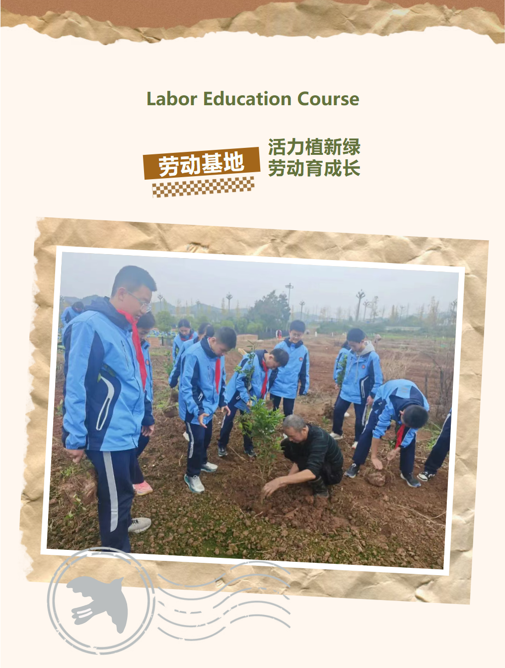 【成外·德育】活力植新绿，劳动育成长！